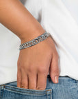 Zinzi zilveren brede gourmet armband 13mm breed 19,5cm ZIA834, exclusief en kwalitatief hoogwaardig. Ontdek nu!