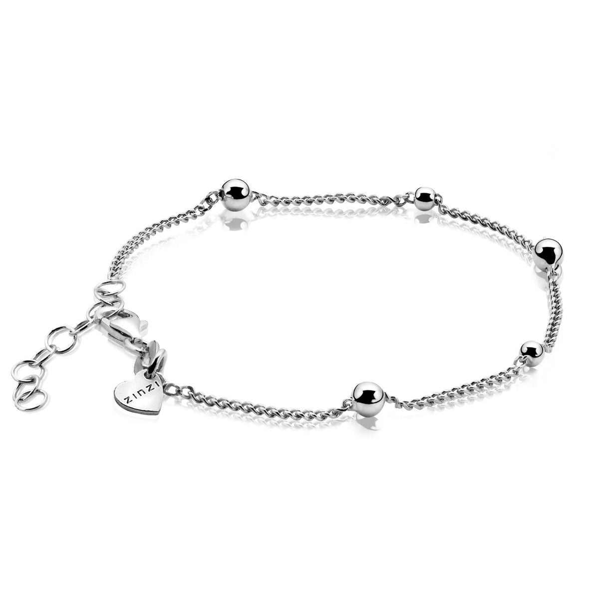 Zinzi zilveren fantasie armband 17-20 cm ZIA987, exclusief en kwalitatief hoogwaardig. Ontdek nu!