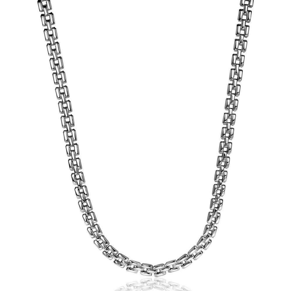 Zinzi zilveren collier rolexstyle schakel 5mm breed 43cm ZIC2149, exclusief en kwalitatief hoogwaardig. Ontdek nu!