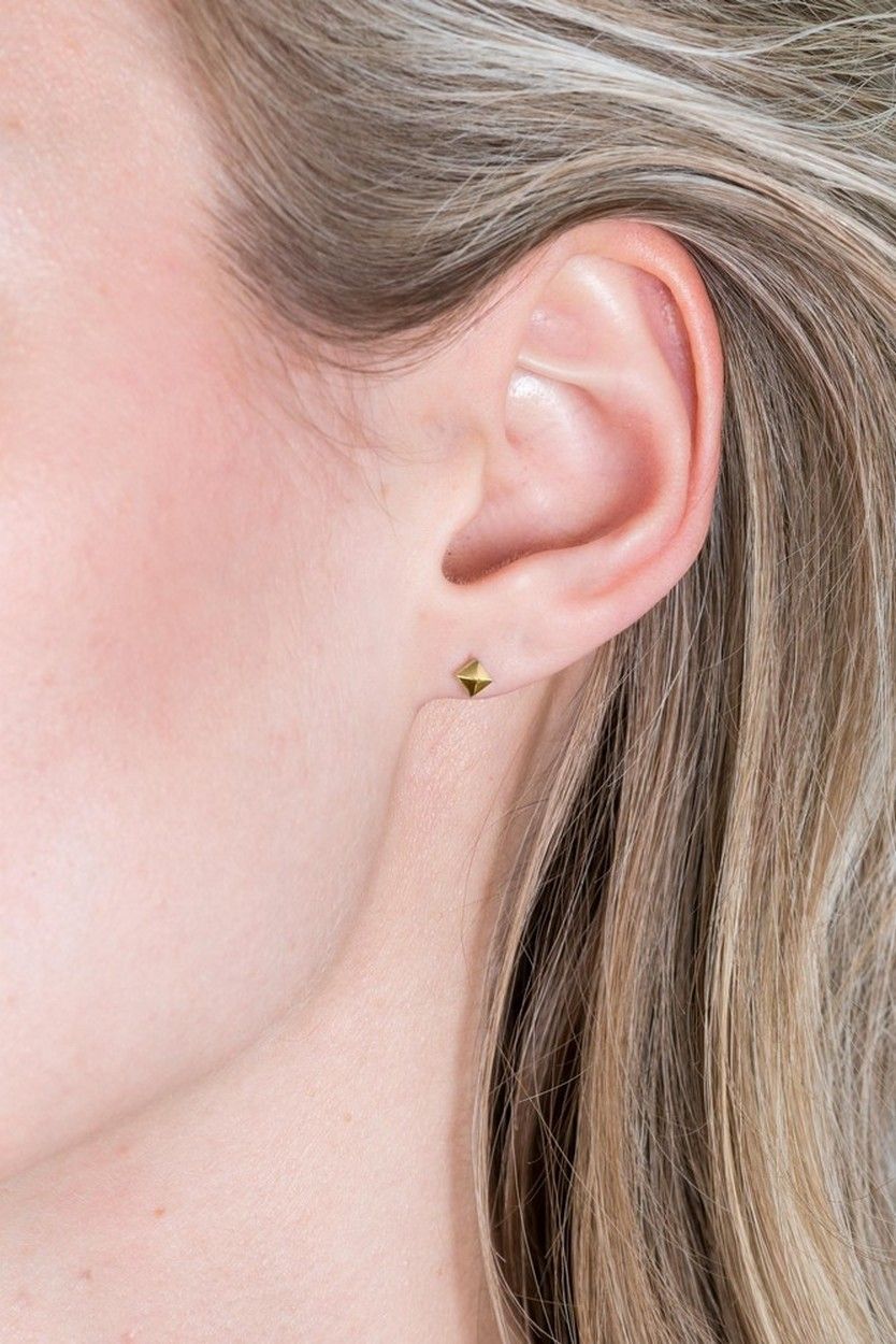 Zinzi zilveren oorknopjes 14K geel verguld 3mm studs ZIO2167G, exclusief en kwalitatief hoogwaardig. Ontdek nu!