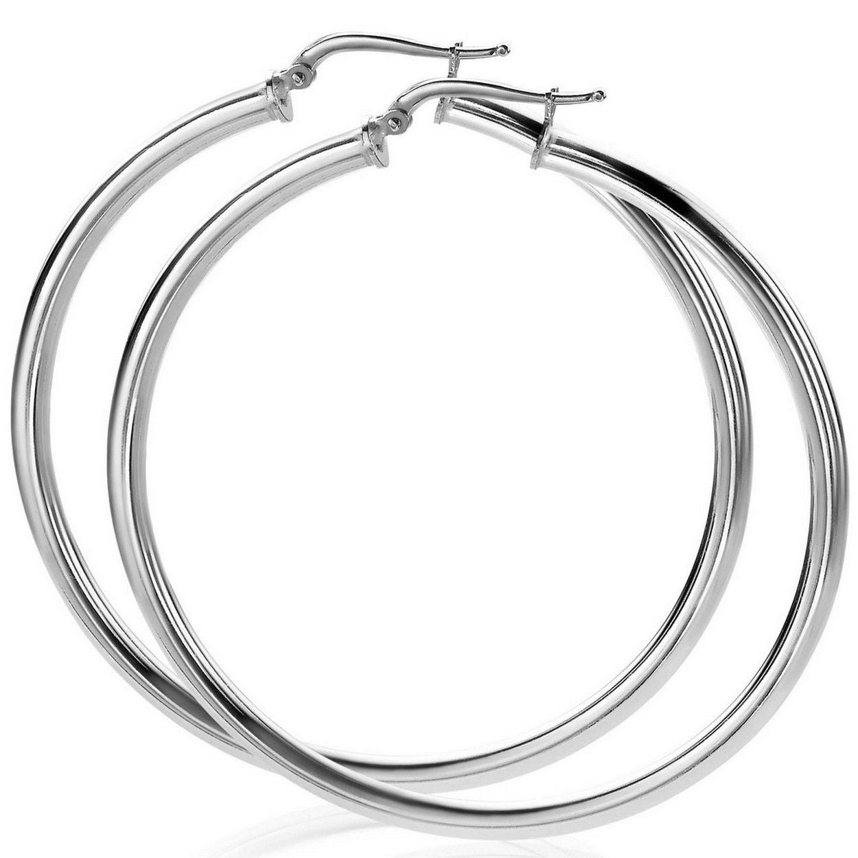 Zinzi zilveren oorringen 56x3mm rond ZIO2216, exclusief en kwalitatief hoogwaardig. Ontdek nu!