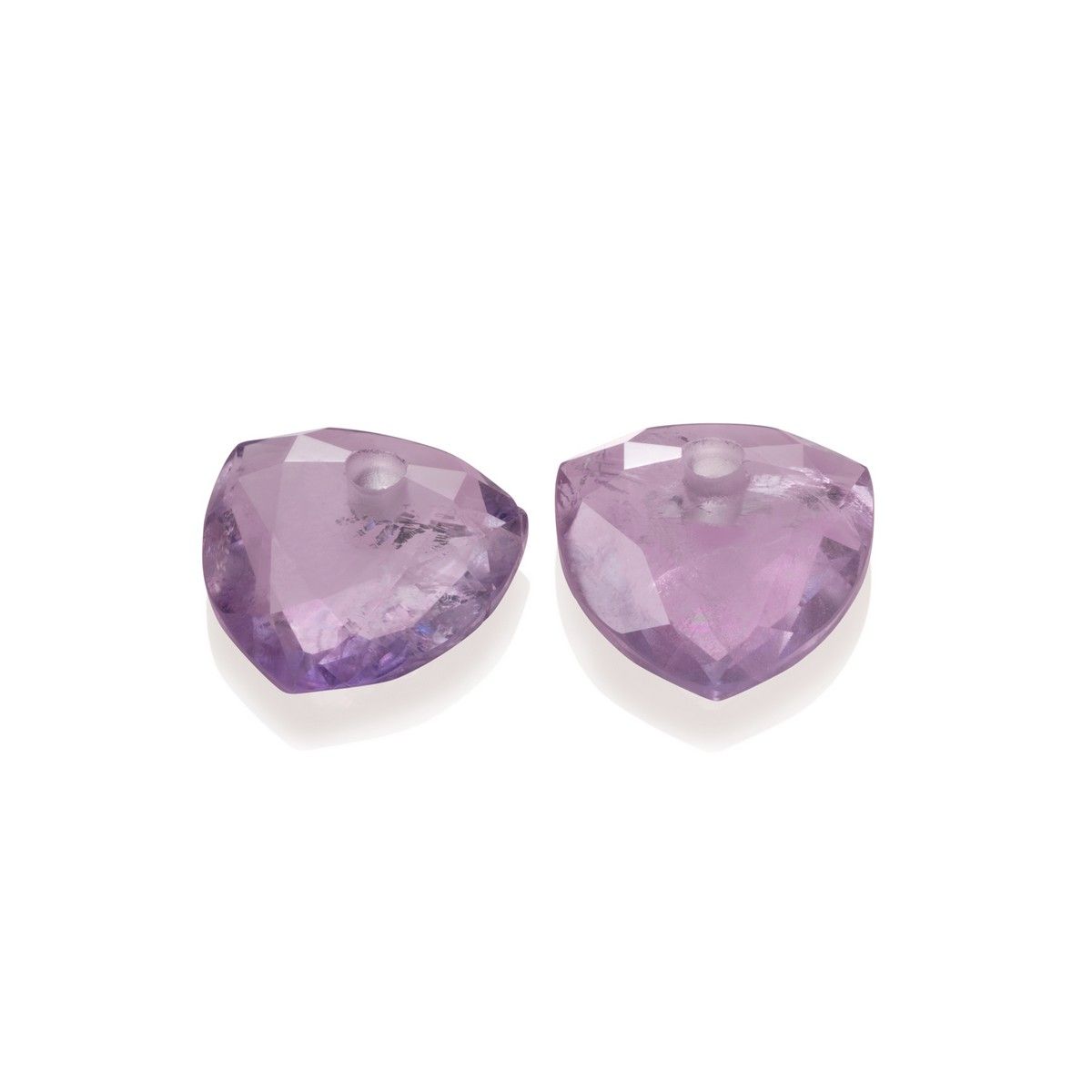 Sparkling Jewels - Oorstenen: Trillion Cut - Amethyst EAGEM05-TRI, exclusief en kwalitatief hoogwaardig. Ontdek nu!