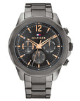 Tommy Hilfiger TH1792061 Horloge Heren Grijs 46mm, exclusief en kwalitatief hoogwaardig. Ontdek nu!