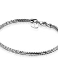 Zinzi zilveren schakelarmband vossenstaart 3mm breed 19cm ZIA1287, exclusief en kwalitatief hoogwaardig. Ontdek nu!