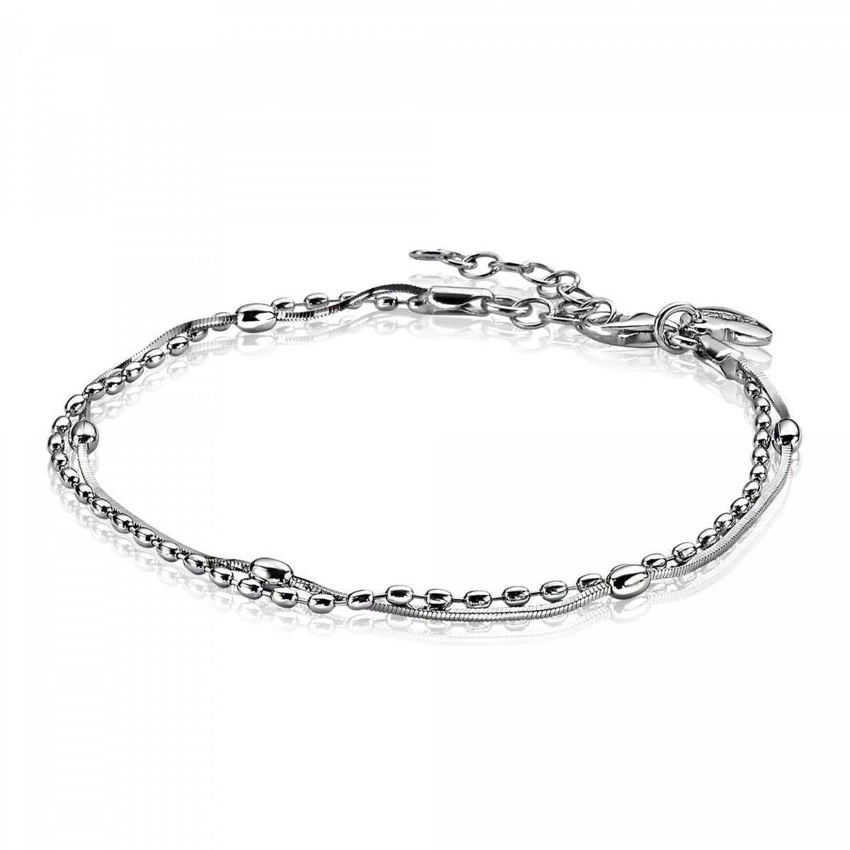 Zinzi zilveren armband ZIA1345 (Lengte 17-20cm), exclusief en kwalitatief hoogwaardig. Ontdek nu!