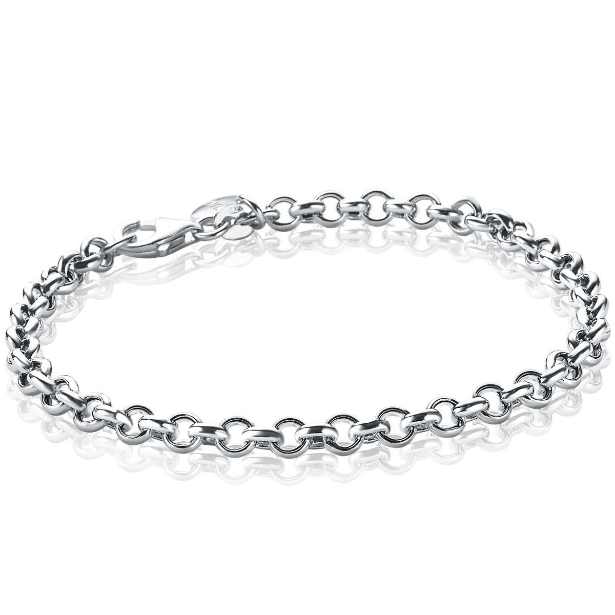 Zinzi zilveren jasseron armband 4,5mm breed 18cm ZIA1911, exclusief en kwalitatief hoogwaardig. Ontdek nu!