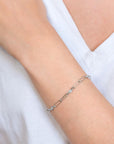 Zinzi zilveren armband paperclip schakel rond zirconia 17-20 cm ZIA2079, exclusief en kwalitatief hoogwaardig. Ontdek nu!