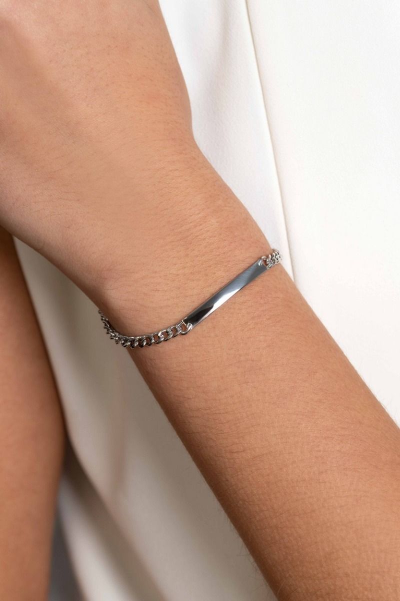 Zinzi zilveren plaat armband armband ZIA2271, exclusief en kwalitatief hoogwaardig. Ontdek nu!