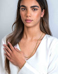 Zinzi gold plated zilveren koord armband 4mm breed ZIA2343G, exclusief en kwalitatief hoogwaardig. Ontdek nu!