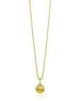 Zinzi gold plated zilveren hanger zonnestralen rond 10mm ZIH2296S, exclusief en kwalitatief hoogwaardig. Ontdek nu!