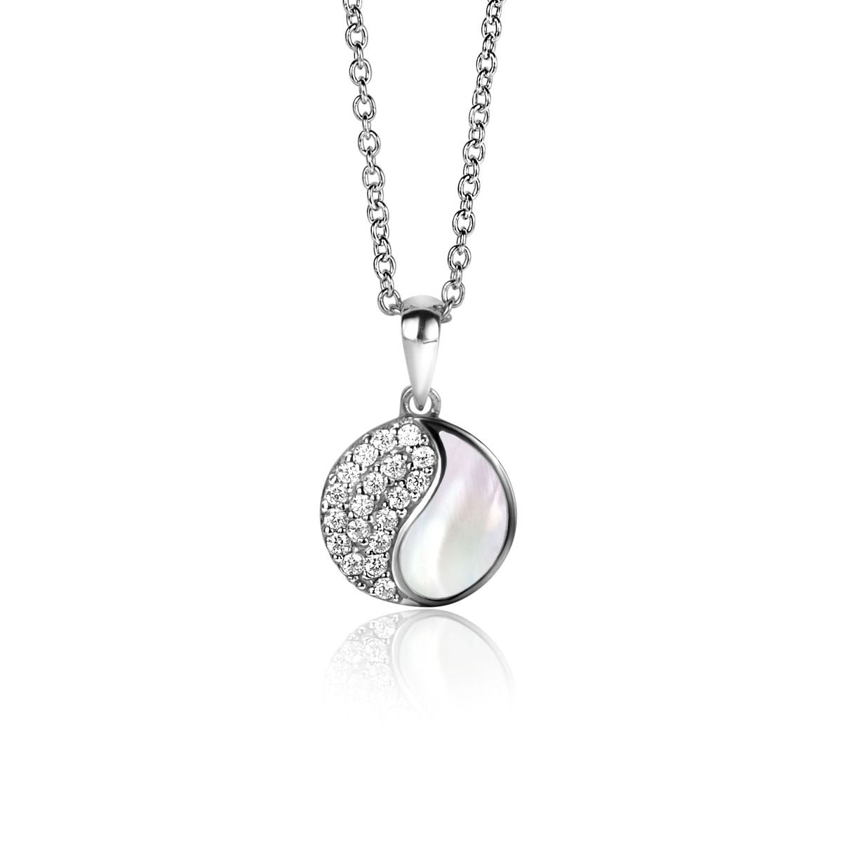 Zinzi zilveren Yin Yang hanger ZIH2423 (exclusief ketting), exclusief en kwalitatief hoogwaardig. Ontdek nu!