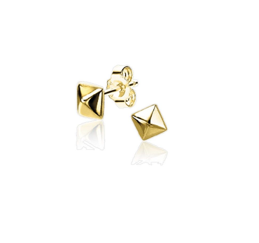 Zinzi zilveren oorknopjes 14K geel verguld 3mm studs ZIO2167G, exclusief en kwalitatief hoogwaardig. Ontdek nu!